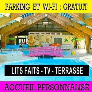Camping Domaine De Kerlann-mh6pers-2ch-grande Terrasse-tout Confort, Pont-Aven